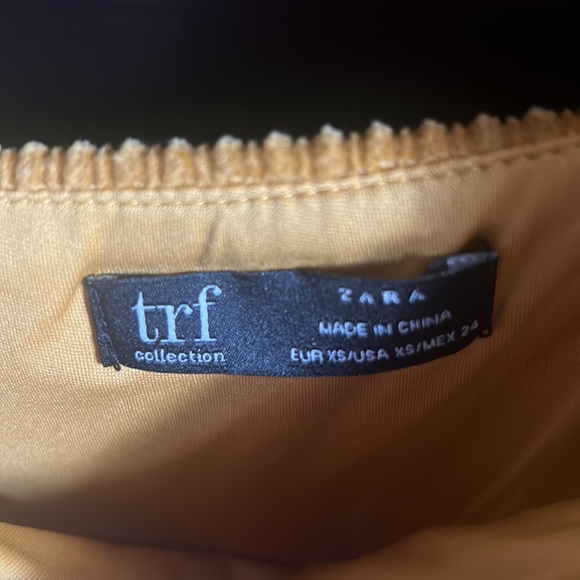 Zara TRF Corduroy Dress - Picture 4 of 4